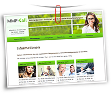 Vorschaubild Website Agentur MMP-Call