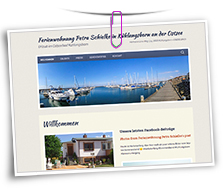 Vorschaubild Website Ferienwohnung Schielke