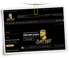 Vorschaubild Website BartZart